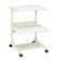 Balt Dual Laser Printer Stand with Three Shelves, 24 x 24 x 33, Gray