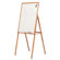 Balt Wooden Presentation Easel, 30"x31-1/2"x69-1/2", Oak