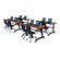 Balt Cherry Lumina 60" Flip Top Table