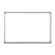 Balt Magnetic Markerboard, Hardware Included, 1" W Frame, White