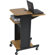 Balt Presentation Cart in Black and Teak