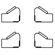 Balt Write Angle 39" W Workstation