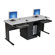 Balt LX-Series Workstation in Gray and Black
