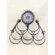 Karen Didion Originals Classic Home 5 Bottle Tabletop Wine Rack