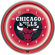 Trademark Global nBA Chrome Double Ring Neon Clock