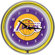Trademark Global nBA Chrome Double Ring Neon Clock