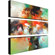 Trademark Global Abstract by Zavaleta Canvas Art (Set of 3)
