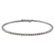 Zirconmania Celeste Goldtone Bangle Bracelet with Swarovski Elements