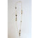 Zirconmania Goldtone Necklace with Geometric Shaped Crystals