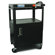 Buhl Height adjustable AV Media Cart with Security Cabinet