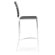 dCOR design Cross Counter Stool in Black