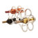 Woodland Imports 9 Bottle Tabletop Wine Rack