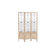 Woodland Imports Wood Metal Room Divider