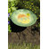 ACHLA Green Fish Birdbath