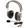 Hamilton Electronics Stereo Headphone with Built-In Boom Microphone in Medium Gray