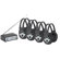 Hamilton Electronics Multi Wireless Listening Center with 4 Headphones