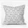 DENY Designs Wesley Bird Diamond Print Throw Pillow