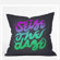 DENY Designs Wesley Bird Seize The Daze Throw Pillow