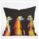 DENY Designs Clara Nilles Flaming Otters Throw Pillow