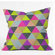 DENY Designs Bianca Green Ocean of Pyramid Throw Pillow