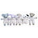 Challenge & Fun Kallisto Bunny Baby Rattle Organic Stuffed Animal
