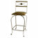 Grace Collection Neoclassic 24" Swivel Counter Stool