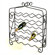 Grace Collection 25 Bottle Wine Rack