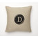 Corona Decor Fine Linen Typewriter Pillow