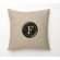 Corona Decor Fine Linen Typewriter Pillow
