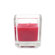 Zest Candle Square Glass Votive Candles (12 Pieces/Box )