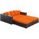 Modway Palisades Outdoor 4 Piece Daybed Set with Cushions