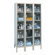Hallowell Safety-View Plus Stock Lockers - Five Tiers - 3 Sections (Unassembled)