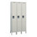 Hallowell Maintenance-Free Quiet Stock Lockers - Single Tier - 3 Sections (Unassembled)