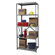Hallowell Hi-Tech Shelving  Heavy-Duty Open Type Starter and Optional Add-on Unit with 5 Shelves