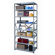 Hallowell Hi-Tech Shelving  Heavy-Duty Open Type Starter and Optional Add-on Unit with 8 Shelves