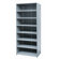 Hallowell Hi-Tech Shelving Heavy-Duty Closed Type Starter and Optional Add-on Unit with 8 Shelves
