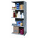 Hallowell Hi-Tech Shelving Heavy-Duty Closed Type Add-on Unit with 5 Shelves