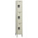 Hallowell Maintenance-Free Quiet Stock Lockers - Triple Tier - 1 Section (Assembled)