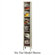 Hallowell Safety-View Plus Stock Lockers - Five Tiers - 1 Section (Assembled)
