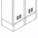 Hallowell 6" High Closed Front Base