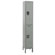 Hallowell Maintenance-Free Quiet Stock Lockers - Double Tier - 1 Section (Assembled)