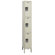 Hallowell Maintenance-Free Quiet Stock Lockers - Triple Tier - 1 Section (Assembled)
