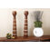 CompoClay Pillar Candlestand w/ Jute Rope