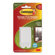 3M Picture Hanging Strips w/Adhesive, Medium, 4/PK, White