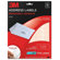 3M Address Labels,Laser Film,1"x2-5/8",300/PK,Clear