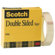 3M Double-sided Tape, With Liner, 3"Core, 1"x36Yards, Clear