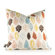 Inhabit Aequorea Rhythm Collage Pillow in Cornflower