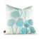 Inhabit Aequorea Seedling Graphic Pillow in Light Cornflower