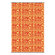 Inhabit Since When Slat in Scarlet and Sunflower