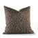Inhabit Change Your Life Pillow in Rust